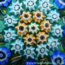 Load image into Gallery viewer, 1950s Scottish VASART Glass Paperweight with Millefiori Rosette
