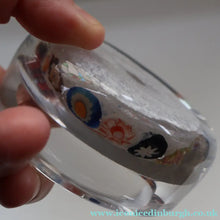 Load image into Gallery viewer, Vintage 1950s Vasart Paperweight Inside the Base of a Chunky Pin Dish or Small  Bowl
