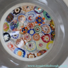 Load image into Gallery viewer, Vintage 1950s Vasart Paperweight Inside the Base of a Chunky Pin Dish or Small  Bowl

