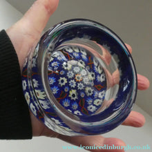 Load image into Gallery viewer, Vintage 1950s Vasart Paperweight Inside the Base of a Chunky Pin Dish or Small  Bowl
