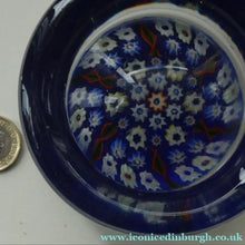 Load image into Gallery viewer, Vintage 1950s Vasart Paperweight Inside the Base of a Chunky Pin Dish or Small  Bowl
