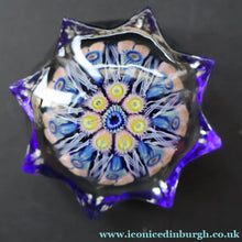 Load image into Gallery viewer, 1950s Vasart Glass Paperweight. Star Shape with Red Ground &amp; Eight Short Spokes (Copy) - Paperweight
