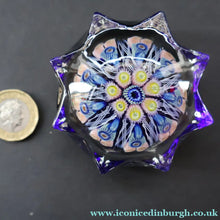 Load image into Gallery viewer, 1950s Vasart Glass Paperweight. Star Shape with Red Ground &amp; Eight Short Spokes (Copy) - Paperweight
