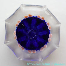 Load image into Gallery viewer, 1950s Vasart Glass Paperweight. Star Shape with Red Ground &amp; Eight Short Spokes (Copy) - Paperweight
