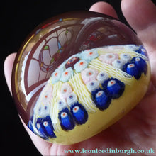 Load image into Gallery viewer, VASART Scottish Glass Paperweight with 8 Spokes
