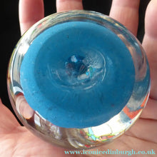 Load image into Gallery viewer, VASART Scottish Glass Paperweight with 9 Spokes
