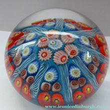Load image into Gallery viewer, VASART Scottish Glass Paperweight with 9 Spokes

