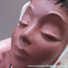 Load image into Gallery viewer, 1950s West German Cortendorf Ceramic Figurine of a Lady in a Head Scarf
