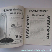Load image into Gallery viewer, Rarer FESTIVAL OF BRITAIN Brochure for the Pleasure Gardens at Battersea Park 1951
