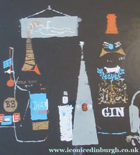 Load image into Gallery viewer, 1950s American Screenprint by Ronald Julius Christensen Entitled Bottles
