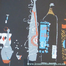 Load image into Gallery viewer, 1950s American Screenprint by Ronald Julius Christensen Entitled Bottles
