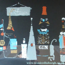 Load image into Gallery viewer, 1950s American Screenprint by Ronald Julius Christensen Entitled Bottles
