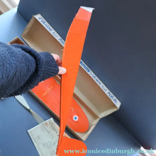Load image into Gallery viewer, Highly Collectable: 1960 Gilder Model Entitled "L'avion De France".  Le Racer Model. Orange Colour

