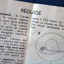 Load image into Gallery viewer, Highly Collectable: 1960 Gilder Model Entitled "L'avion De France".  Le Racer Model. Orange Colour
