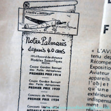 Load image into Gallery viewer, Highly Collectable: 1960 Gilder Model Entitled "L'avion De France".  Le Racer Model. Orange Colour
