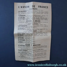 Load image into Gallery viewer, Highly Collectable: 1960 Gilder Model Entitled "L'avion De France".  Le Racer Model. Orange Colour
