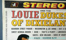 Load image into Gallery viewer, 1960 Original LP by Lous Armstrong: Entitled "Louie and the Dukes of Dixieland"
