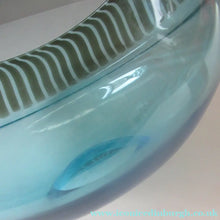 Load image into Gallery viewer, 1960s / 1970s Large Swedish Studio Glass Bowl. Designed by Ann Warff for Kosta Boda Studio
