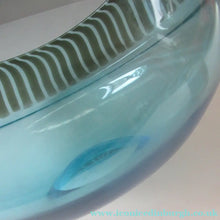 Load image into Gallery viewer, 1960s / 1970s Large Swedish Studio Glass Bowl. Designed by Ann Warff for Kosta Boda Studio
