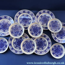 Load image into Gallery viewer, 1960s Arabia of Finland Blue and White ’Ali’ Pattern Trio by Raija Uosikkinen - European Ceramics
