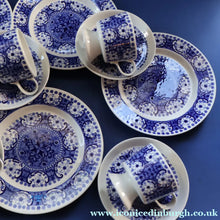 Load image into Gallery viewer, 1960s Arabia of Finland Blue and White ’Ali’ Pattern Trio by Raija Uosikkinen - European Ceramics
