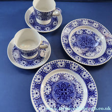 Load image into Gallery viewer, 1960s Arabia of Finland Blue and White ’Ali’ Pattern Trio by Raija Uosikkinen - European Ceramics
