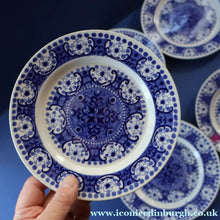 Load image into Gallery viewer, 1960s Arabia of Finland Blue and White ’Ali’ Pattern Trio by Raija Uosikkinen - European Ceramics

