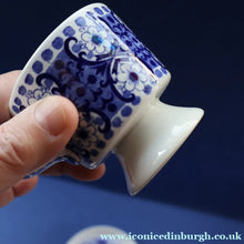 Load image into Gallery viewer, 1960s Arabia of Finland Blue and White ’Ali’ Pattern Trio by Raija Uosikkinen - European Ceramics
