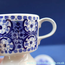 Load image into Gallery viewer, 1960s Arabia of Finland Blue and White ’Ali’ Pattern Trio by Raija Uosikkinen - European Ceramics
