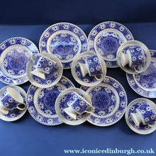 Load image into Gallery viewer, 1960s Arabia of Finland Blue and White ’Ali’ Pattern Trio by Raija Uosikkinen - European Ceramics
