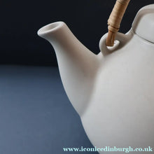 Load image into Gallery viewer, 1960s Finnish Design: GA3 Arabia Pottery Teapot in Matte White. Designed by Ulla Procope
