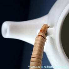 Load image into Gallery viewer, 1960s Finnish Design: GA3 Arabia Pottery Teapot in Matte White. Designed by Ulla Procope

