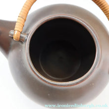 Load image into Gallery viewer, 1960s Arabia of Finland Teapot by Ulla Procope. Larger GA3 Size with Chocolate Brown Glaze - European Ceramics
