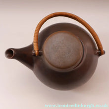 Load image into Gallery viewer, 1960s Arabia of Finland Teapot by Ulla Procope. Larger GA3 Size with Chocolate Brown Glaze - European Ceramics
