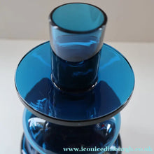 Load image into Gallery viewer, Vintage 1960s Boda-Afors Small BLUE SERIES Candlestick. Designed by Bertil Vallien
