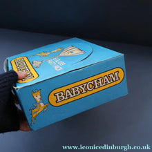Load image into Gallery viewer, 1960s Collectable BOXED SET of Six Babycham Glasses with Yellow Deer Motif - British Glass
