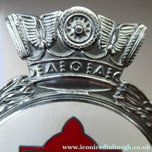 Load image into Gallery viewer, 1960s CAR BADGE for JET Petroleum Ltd
