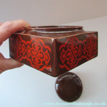 Load image into Gallery viewer, 1960s Charlton Ware Squat Storage Jar with Domed Lid
