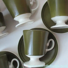 Load image into Gallery viewer, 1960s Olive Oslo Part Coffee Set Carlton Ware 
