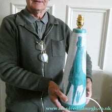 Load image into Gallery viewer, 1960s Table Lamp by Mark Valcera, Suisse. Green Horse Design
