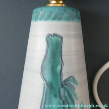 Load image into Gallery viewer, 1960s Table Lamp by Mark Valcera, Suisse. Green Horse Design
