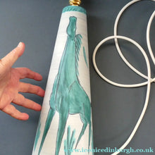 Load image into Gallery viewer, 1960s Table Lamp by Mark Valcera, Suisse. Green Horse Design
