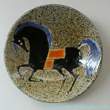 Load image into Gallery viewer, 1960s CHELSEA Studio Pottery (Joyce Morgan) Decorative Wall Plate: Hand-Painted Horse Design
