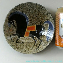 Load image into Gallery viewer, 1960s CHELSEA Studio Pottery (Joyce Morgan) Decorative Wall Plate: Hand-Painted Horse Design
