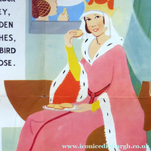 Load image into Gallery viewer, 1960s Child's Nursery Poster. SING A SONG OF SIXPENCE
