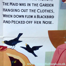 Load image into Gallery viewer, 1960s Child's Nursery Poster. SING A SONG OF SIXPENCE
