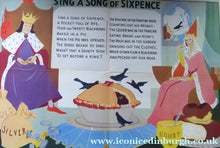 Load image into Gallery viewer, 1960s Child's Nursery Poster. SING A SONG OF SIXPENCE
