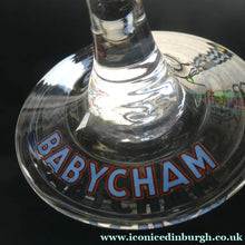 Load image into Gallery viewer, Boxed Set of Six 1960s Babycham Glasses. Plus 3 1950s Babycham Glasses
