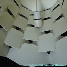 Load image into Gallery viewer, 1960s COSMO White Pendant Lamp Shade by Flemming Brylle &amp; Preben Jacobsen, Denmark
