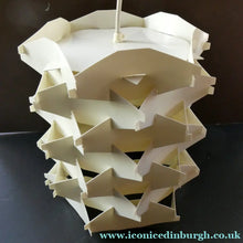 Load image into Gallery viewer, 1960s COSMO White Pendant Lamp Shade by Flemming Brylle &amp; Preben Jacobsen, Denmark
